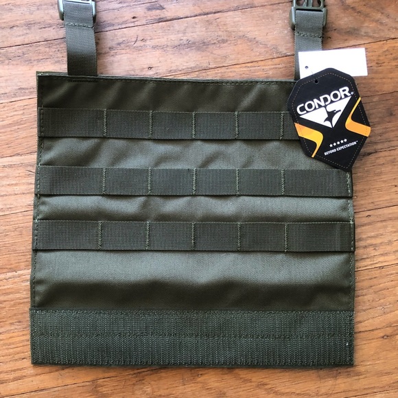 NWT Condor - Olive Green Tactical MOLLE Vas Modular Panel - Picture 1 of 8